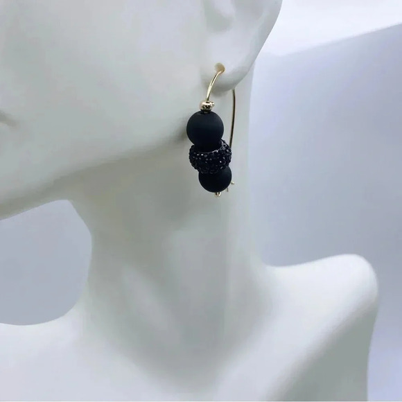 Drop Beaded Earrings - Picture 2 of 2